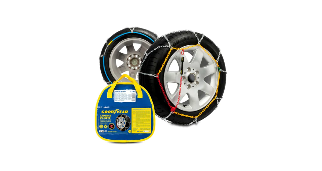 Goodyear Catene da Neve G9, Catene Neve 9 mm, Catene Auto Omologate TUV e GS Onorm, Misura 130, Tabella Applicativa per Misure Pneumatici Goodyear Catene da Neve G9, Catene Neve 9 mm, Catene Auto Omologate TUV e GS Onorm, Misura 130, Tabella Applicativa per Misure Pneumatici